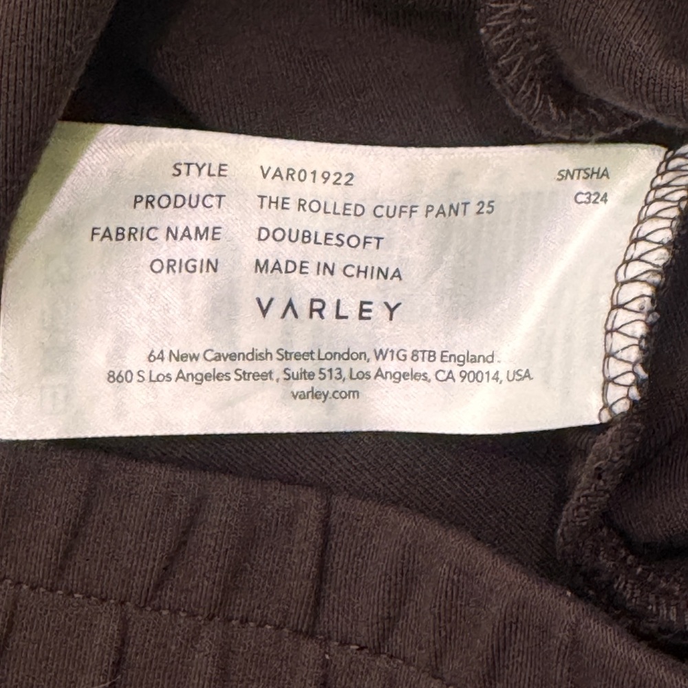 Varley Rolled Cuff Doublesoft Pants - Picture 3 of 8